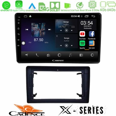 Cadence X Series Chrysler / Dodge / Jeep 8core Android12 4+64GB Navigation Multimedia Tablet 10