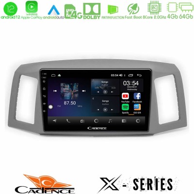 Cadence X Series Jeep Grand Cherokee 2005-2007 8core Android12 4+64GB Navigation Multimedia Tablet 10