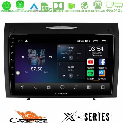 Cadence X Series Mercedes SLK Class 8core Android12 4+64GB Navigation Multimedia Tablet 9