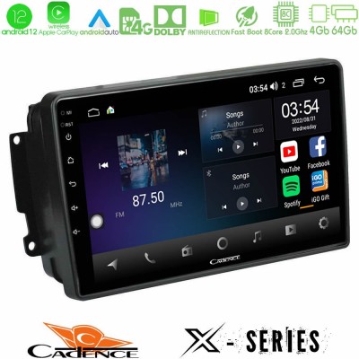 Cadence X Series Mercedes C/CLK/G Class (W203/W209) 8core Android12 4+64GB Navigation Multimedia Tablet 9
