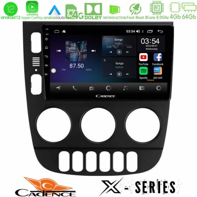Cadence X Series Mercedes ML Class 1998-2005 8Core Android12 4+64GB Navigation Multimedia Tablet 9
