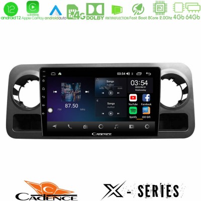 Cadence X Series Mercedes Sprinter W907 8Core Android12 4+64GB Navigation Multimedia Tablet 10