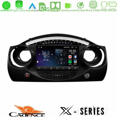 Cadence X Series Mini Cooper R50 8Core Android12 4+64GB Navigation Multimedia Tablet 9