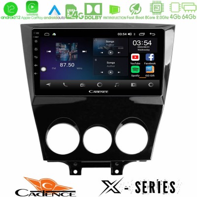 Cadence X Series Mazda RX8 2003-2008 8Core Android12 4+64GB Navigation Multimedia Tablet 9
