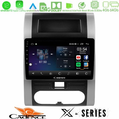 Cadence X Series Nissan X-Trail T31 8core Android12 4+64GB Navigation Multimedia Tablet 10