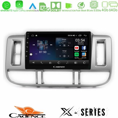 Cadence X Series Nissan X-Trail (T30) 2000-2003 8core Android12 4+64GB Navigation Multimedia 9