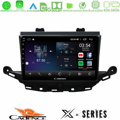 Cadence X Series Opel Astra K 2015-2019 8core Android12 4+64GB Navigation Multimedia Tablet 9