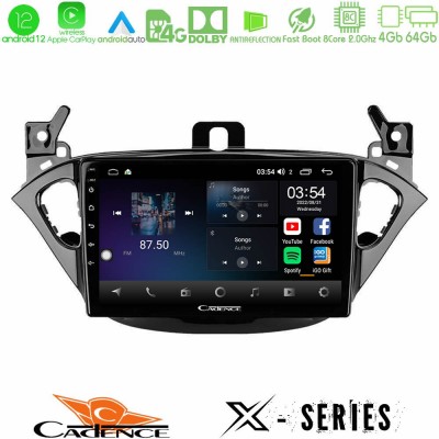 Cadence X Series Opel Corsa E/Adam 8core Android12 4+64GB Navigation Multimedia Tablet 9