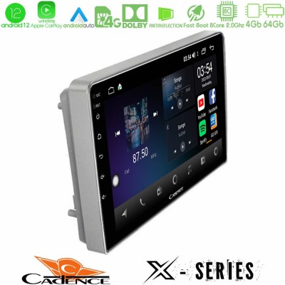 Cadence X Series Opel Astra/Corsa/Antara/Zafira 8core Android12 4+64GB Navigation Multimedia Tablet 9