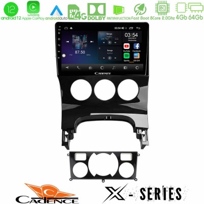 Cadence X Series Peugeot 3008 AUTO A/C 8core Android12 4+64GB Navigation Multimedia Tablet 9