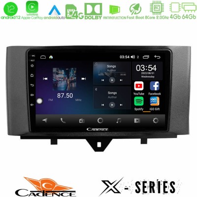 Cadence X Series Smart 451 Facelift 8core Android12 4+64GB Navigation Multimedia Tablet 9