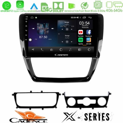 Cadence X Series VW Jetta 8core Android12 4+64GB Navigation Multimedia Tablet 10