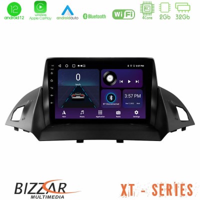 Bizzar XT Series Ford C-Max/Kuga 4Core Android12 2+32GB Navigation Multimedia Tablet 9