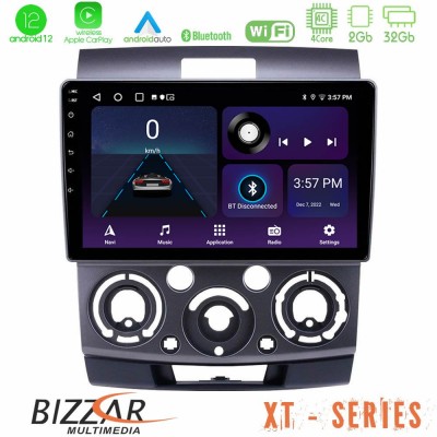 Bizzar XT Series Ford Ranger/Mazda BT50 4Core Android12 2+32GB Navigation Multimedia Tablet 9