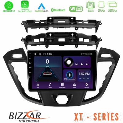 Bizzar XT Series Ford Transit Custom/Tourneo Custom 4Core Android12 2+32GB Navigation Multimedia Tablet 9