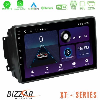 Bizzar XT Series Mercedes C/CLK/G Class (W203/W209) 4Core Android12 2+32GB Navigation Multimedia Tablet 9