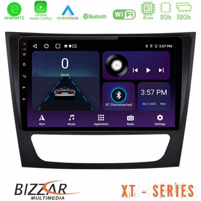 Bizzar XT Series Mercedes E Class / CLS Class 4Core Android12 2+32GB Navigation Multimedia