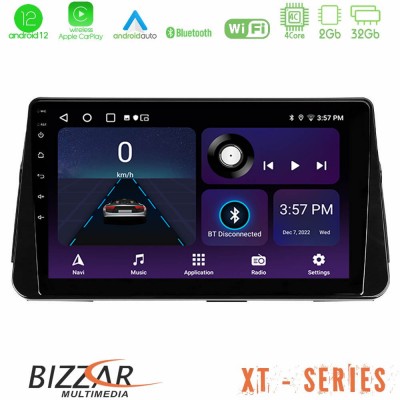 Bizzar XT Series Nissan Micra K14 4Core Android12 2+32GB Navigation Multimedia Tablet 10
