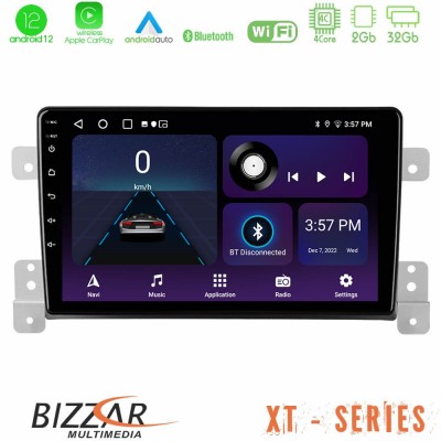 Bizzar XT Series Suzuki Grand Vitara 4Core Android12 2+32GB Navigation Multimedia Tablet 9