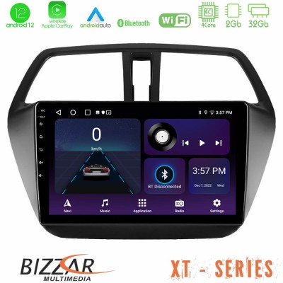 Bizzar XT Series Suzuki SX4 S-Cross 4Core Android12 2+32GB Navigation Multimedia Tablet 9