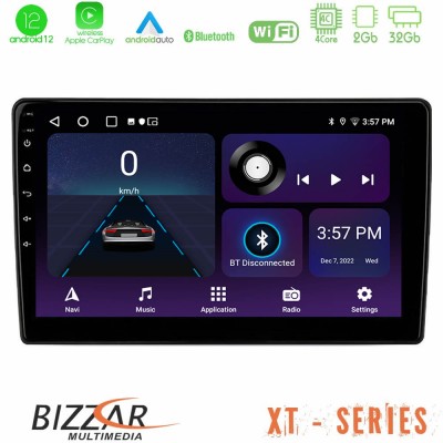 Bizzar XT Series VW Group 4Core Android12 2+32GB Navigation Multimedia Tablet 10