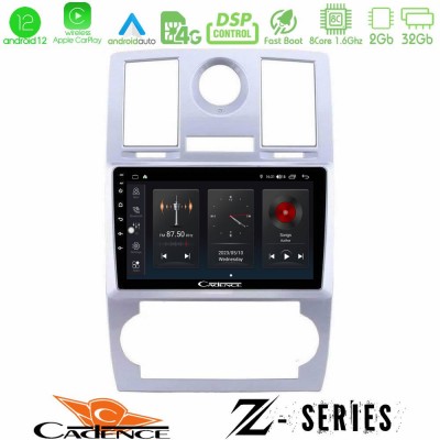 Cadence Z Series Chrysler 300C 8core Android12 2+32GB Navigation Multimedia Tablet 9