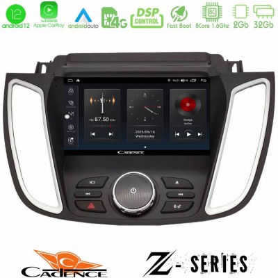 Cadence Z Series Ford Kuga/C-Max 2013-2019 8core Android12 2+32GB Navigation Multimedia Tablet 9