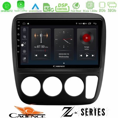 Cadence Z Series Honda CRV 1997-2001 8core Android12 2+32GB Navigation Multimedia Tablet 9