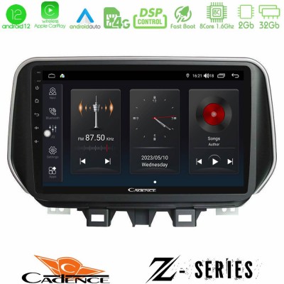Cadence Z Series Hyundai ix35 8core Android12 2+32GB Navigation Multimedia Tablet 10