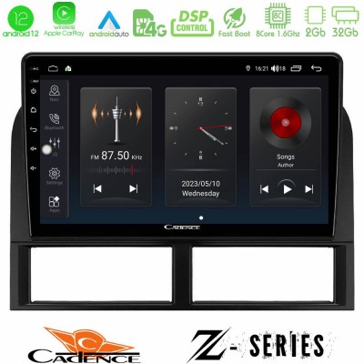 Cadence Z Series Jeep Grand Cherokee 1999-2004 8core Android12 2+32GB Navigation Multimedia Tablet 9