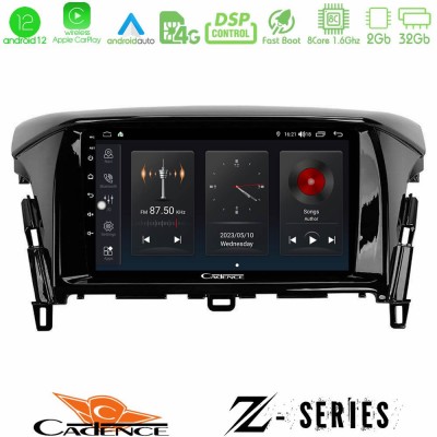 Cadence Z Series Mitsubishi Eclipse Cross 8core Android12 2+32GB Navigation Multimedia Tablet 9