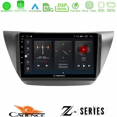 Cadence Z Series Mitsubishi Lancer 2004 – 2008 8core Android12 2+32GB Navigation Multimedia Tablet 9