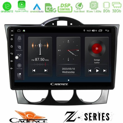 Cadence Z Series Mazda RX8 2003-2008 8core Android12 2+32GB Navigation Multimedia Tablet 9