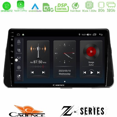 Cadence Z Series Nissan Micra K14 8core Android12 2+32GB Navigation Multimedia Tablet 10