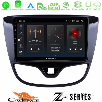 Cadence Z Series Opel Karl 2015-2019 8core Android12 2+32GB Navigation Multimedia Tablet 9