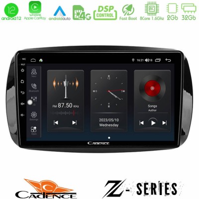 Cadence Z Series Smart 453 8core Android12 2+32GB Navigation Multimedia Tablet 9
