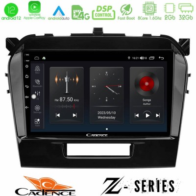 Cadence Z Series Suzuki Vitara 2015-2021 8core Android12 2+32GB Navigation Multimedia Tablet 9