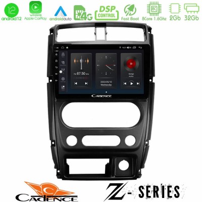Cadence Z Series Suzuki Jimny 2007-2017 8core Android12 2+32GB Navigation Multimedia Tablet 9
