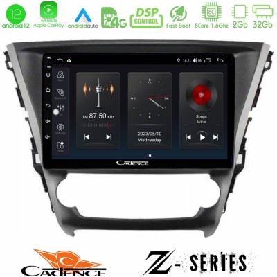 Cadence Z Series Toyota Avensis 2015-2018 8core Android12 2+32GB Navigation Multimedia Tablet 9
