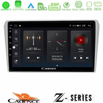 Cadence Z Series Toyota Avensis T25 02/2003–2008 8core Android12 2+32GB Navigation Multimedia Tablet 9