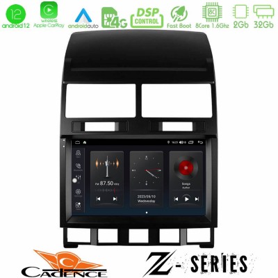 Cadence Z Series VW Touareg 2002 – 2010 8core Android12 2+32GB Navigation Multimedia Tablet 9