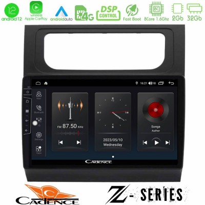 Cadence Z Series VW Touran 2011-2015 8core Android12 2+32GB Navigation Multimedia Tablet 10