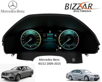 Mercedes E Class W212 2009-2011 Digital LCD Instrument Cluster 12.3