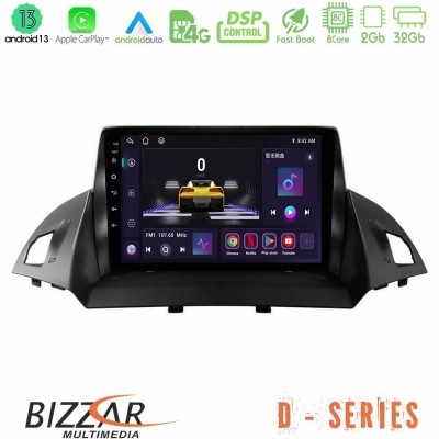 Bizzar D Series Ford C-Max/Kuga 8core Android13 2+32GB Navigation Multimedia Tablet 9