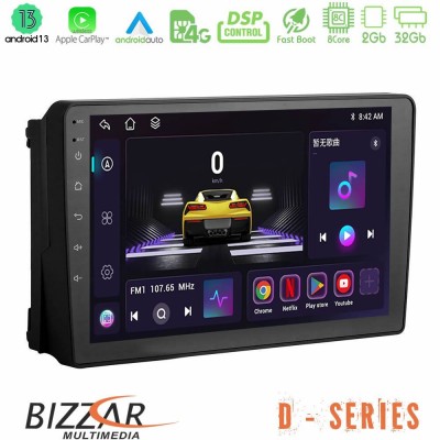 Bizzar D Series Ford 2007-> 8core Android13 2+32GB Navigation Multimedia Tablet 9