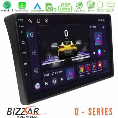 Bizzar D Series Fiat Ducato/Citroen Jumper/Peugeot Boxer 8core Android13 2+32GB Navigation Multimedia Tablet 9