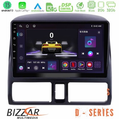 Bizzar D Series Honda CRV 2002-2006 8core Android13 2+32GB Navigation Multimedia Tablet 9