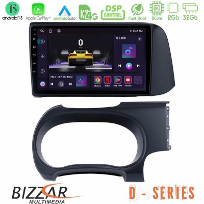 Bizzar D Series Hyundai i10 8core Android13 2+32GB Navigation Multimedia Tablet 9