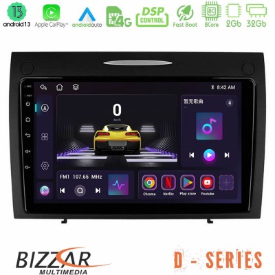 Bizzar D Series Mercedes SLK Class 8core Android13 2+32GB Navigation Multimedia Tablet 9