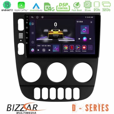 Bizzar D Series Mercedes ML Class 1998-2005 8Core Android13 2+32GB Navigation Multimedia Tablet 9